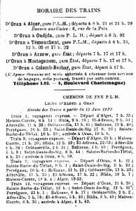 Oran documents divers 277